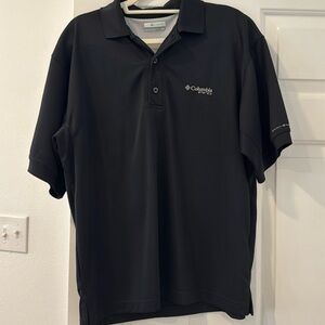Columbia PFG perfect cast polo navy size small